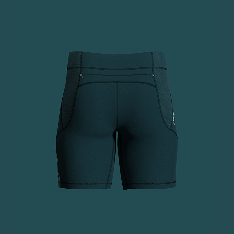 MENS RACE COMPRESSION SHORT GREEN