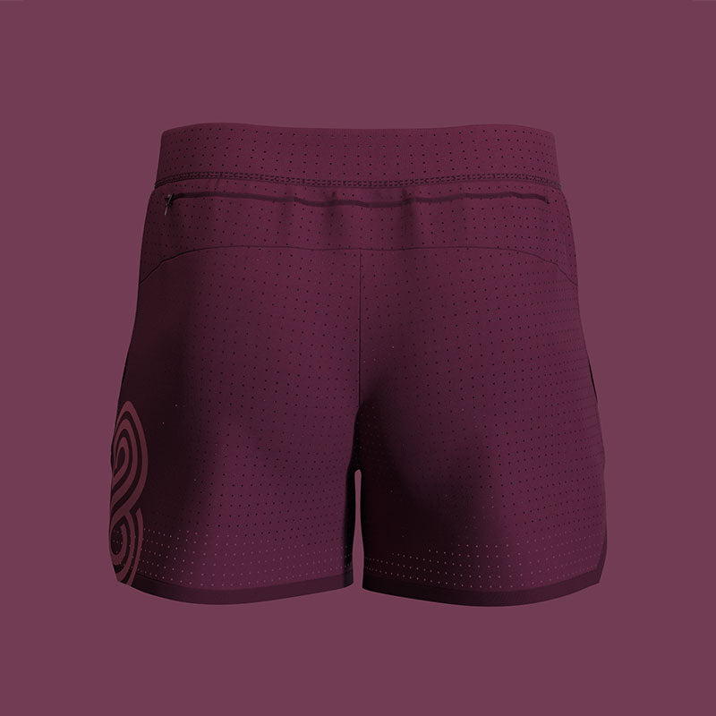 MENS RACE WOVEN SHORT CLARET