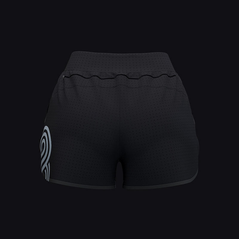 WOMENS RACE WOVEN SHORT BLACK