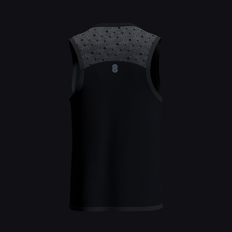 MENS RACE TANK BLACK
