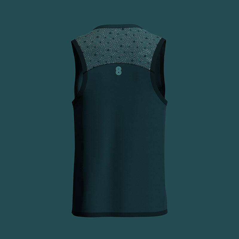 MENS RACE TANK GREEN