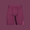 MENS RACE COMPRESSION SHORT CLARET