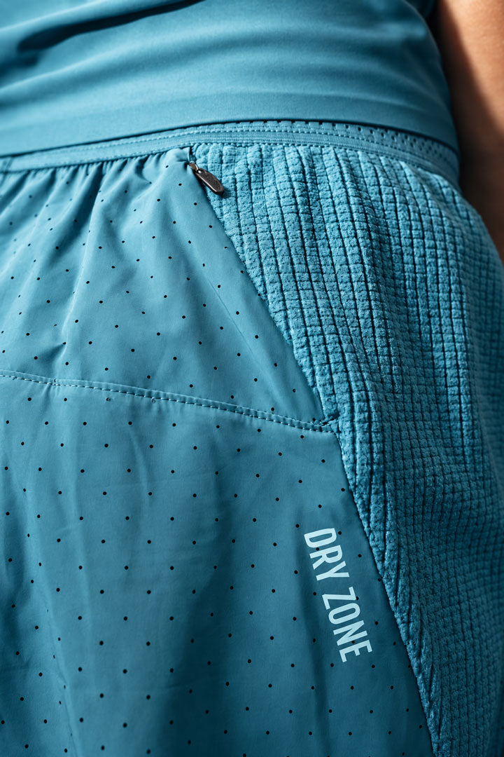 FUEL POCKETS — Breaking 50 Short Women Teal