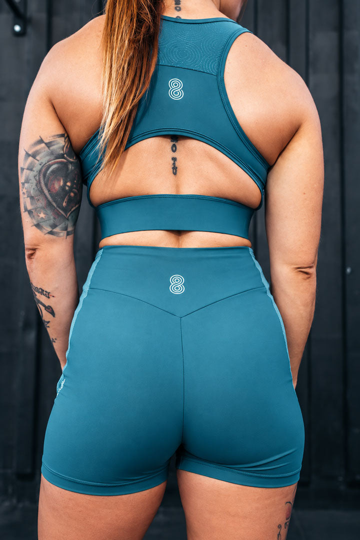 IN8TE BRANDING — Unbroken Short Women Teal