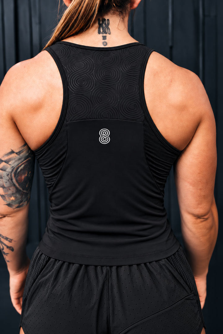 RACERBACK FIT — The Limit Tank Women Black