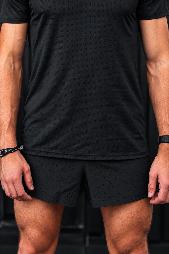 men race shorts black inner slip