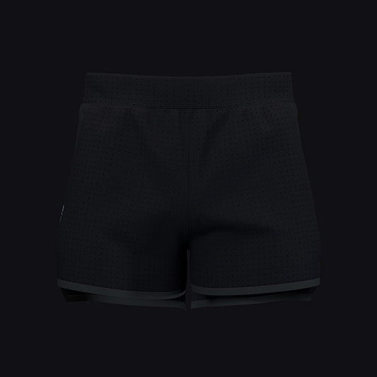 MENS RACE WOVEN SHORT BLACK