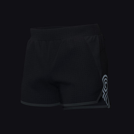 MENS RACE WOVEN SHORT BLACK