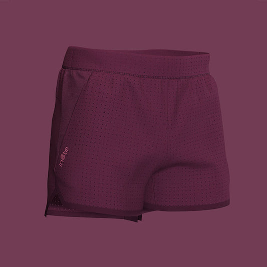 MENS RACE WOVEN SHORT CLARET