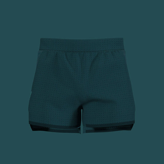 MENS RACE WOVEN SHORT GREEN
