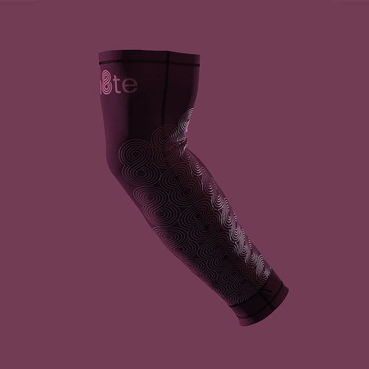 RACE COMPRESSION SLEEVE CLARET