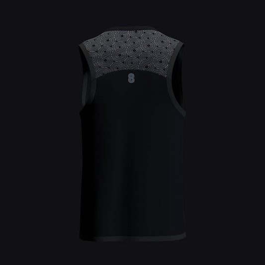 MENS RACE TANK BLACK