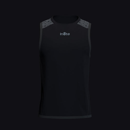 MENS RACE TANK BLACK