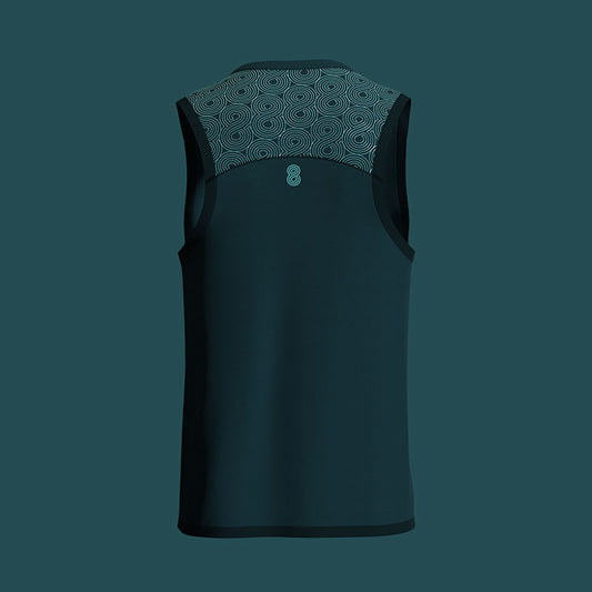 MENS RACE TANK GREEN