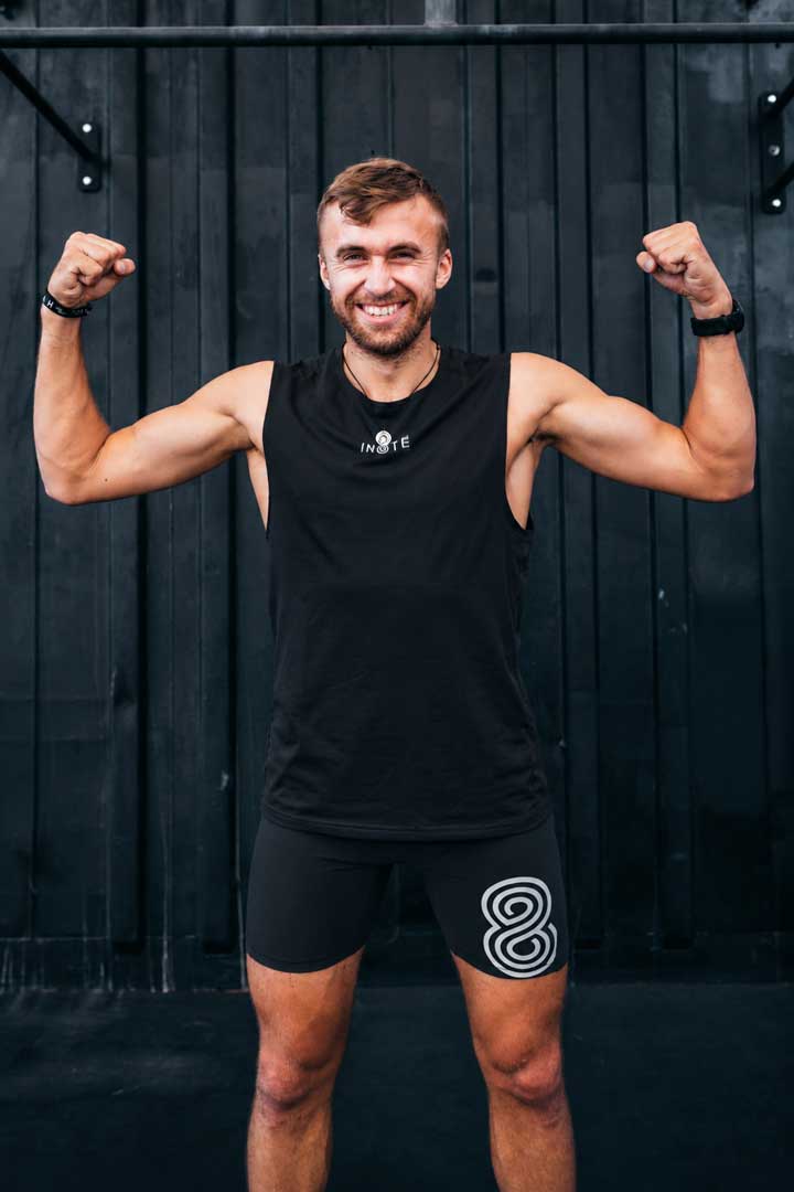 The Edge Tank Men Black