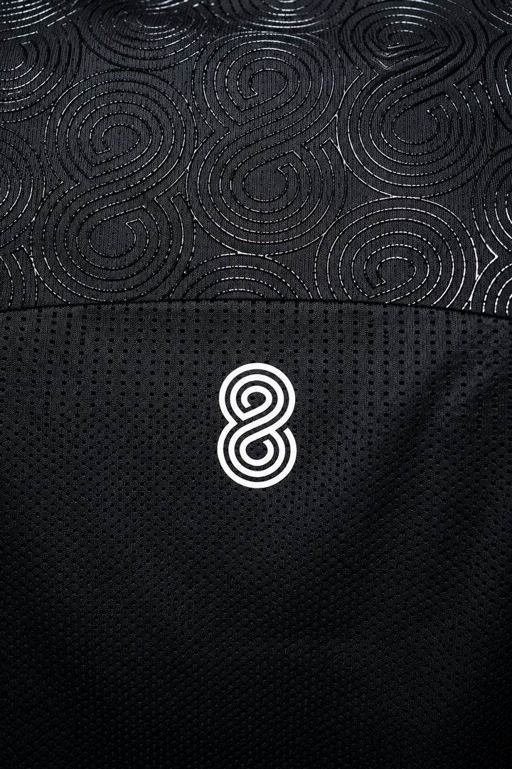 EYELET FABRIC™ — The Edge Tank Men Black
