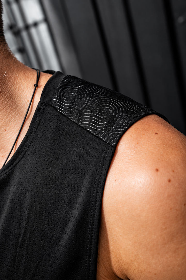The Edge Tank Men Black
