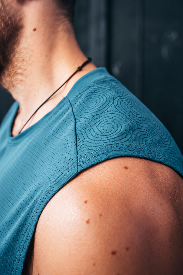 The Edge Tank Men Teal