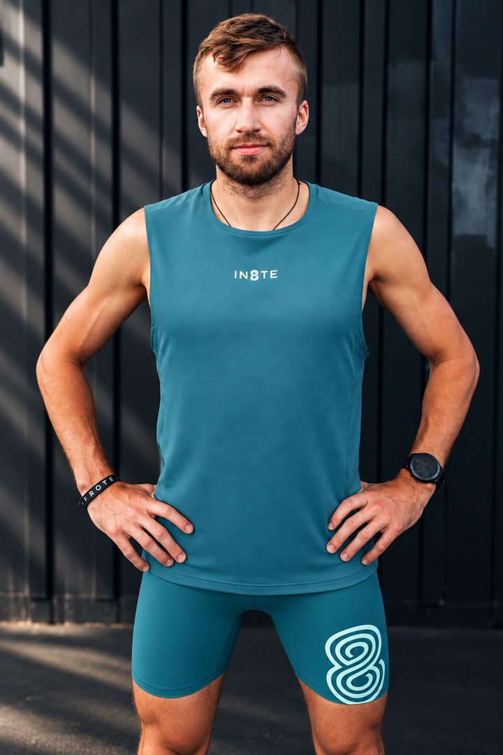 The Edge Tank Men Teal