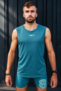 The Edge Tank Men Teal