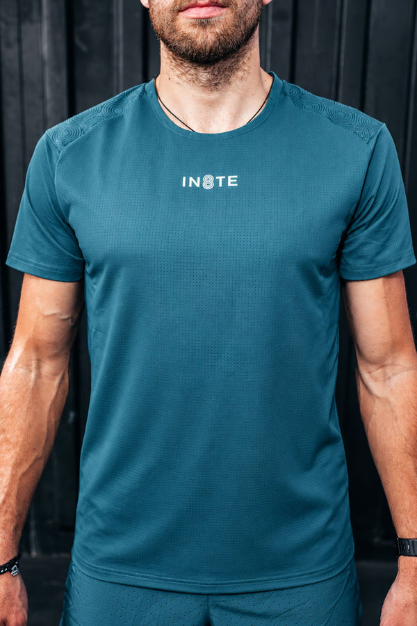 The Edge T shirt Men Teal