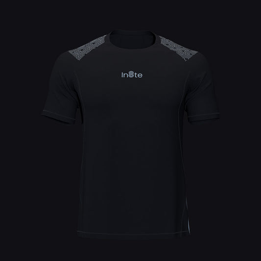 MENS RACE T-SHIRT BLACK