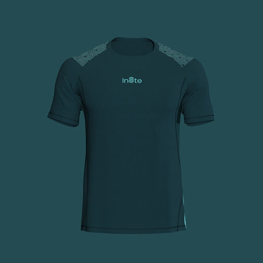 MENS RACE T-SHIRT GREEN